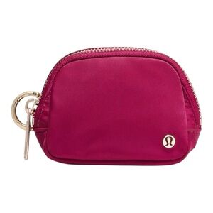 Lululemon Everywhere Belt Bag Nano Berry Rumble Gold NWT Mini Crossbody $28